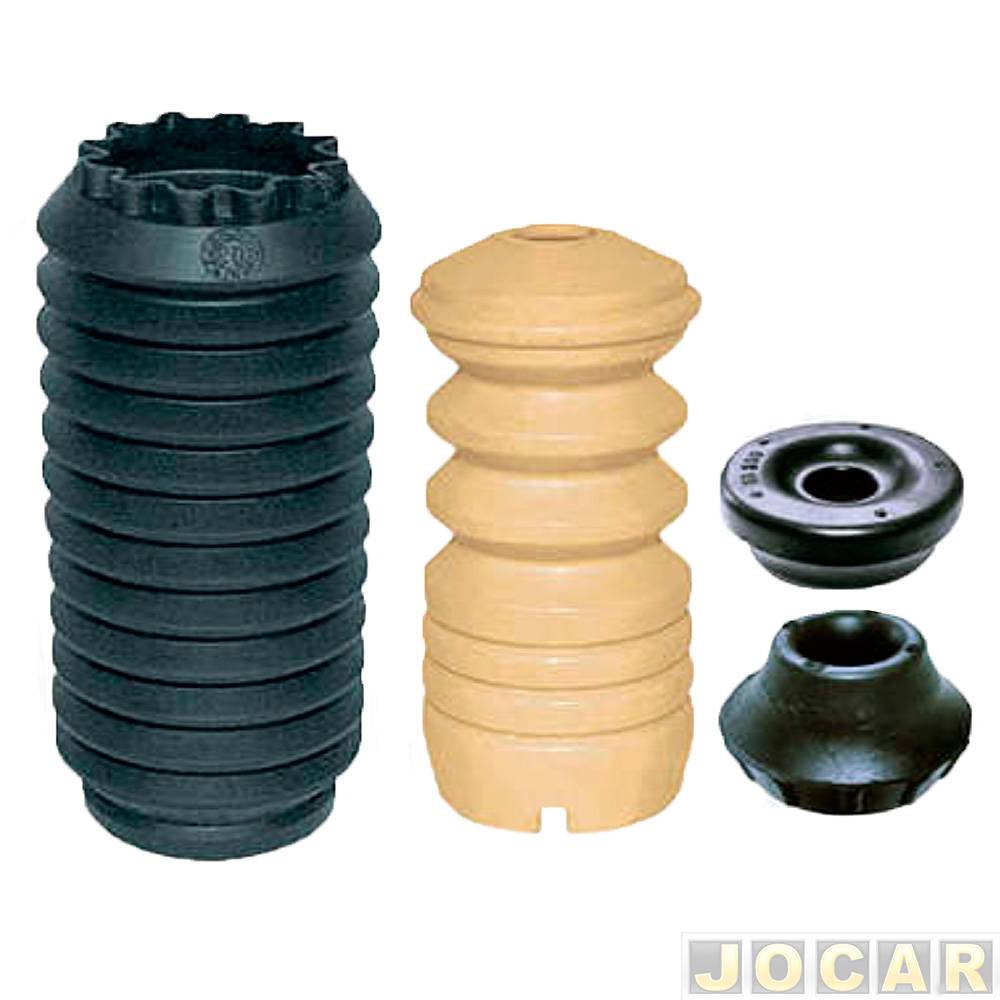 Kit do amortecedor traseiro - V8 Automotive - Gol/Parati G2 1994 até 1999 - completo para um lado - jogo - 15136-3