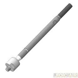 Terminal axial - PDX Automotiva - <b>Toyota Hilux SW4 SR 4X2 2.7 16V cmbio automtico 7 lugares Flex de 2012 at 2015</b> - Hilux/SW4 2005 at 2015 - para direo hidrulica - cada (unidade) - 20.285