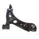 Bandeja da suspenso - alternativo - Axios - Jeep Compass Longitude T270 4X2 1.3 turbo cmbio automtico flex 4P de 2022 em diante - Compass/Renegade/Toro 4x2 2015 em diante - com bucha e com piv - dianteira - inferior - lado do motorista - cada (unidade) - LT50281