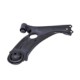 Bandeja da suspenso - alternativo - Axios - Chevrolet Onix Hatch Effect 1.4 8V SPE/4 cmbio manual Flex 4P de 2014 at 2016 - Onix/Prisma 2012 at 2019 - Joy/Joy Plus 2020 at 2022 - com bucha e sem piv - dianteira - inferior - lado do passageiro - cada (unidade) - LT50318