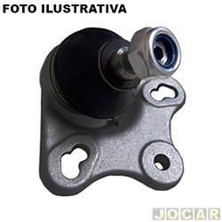 Piv da suspenso - TRW - <b>Fiat Palio Hatch EX 1.0 mpi 4P de 1998 at 2000</b> - Palio/Siena/Weekend 1997 at 2000  - inferior - lado do passageiro - cada (unidade) - PS-962