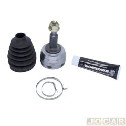 Junta homocintica - Axios - <b>Renault Duster Expression 4X2 1.6 16V SCe Flex 4P de 2016 at 2020</b> - Duster 1.6 16V 4x2 2011 at 2020 - fixa - lado roda - cmbio manual - dianteira - lado do passageiro/motorista - cada (unidade) - 546.6074