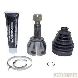 Junta homocintica - Axios - <b>Ford EcoSport Titanium 1.6 16V Flex de 2012 at 2015</b> - EcoSport 1.6 16V 4x2 2013 at 2017 - fixa - lado roda - cmbio manual - dianteira - lado do passageiro/motorista - cada (unidade) - LT30129