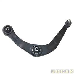 Bandeja da suspenso - Perfect - <b>Peugeot 207 Hatch XR 1.4 8V Flex 2P de 2008 at 2014</b> - Peugeot 206/207 - completa - dianteiro - lado do motorista - cada (unidade) - BRA2061