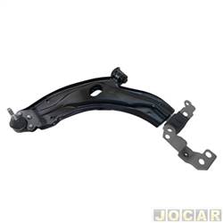 Bandeja da suspenso - alternativo - Perfect - <b>Fiat Strada Cabine Simples LX 1.6 mpi 16V gasolina 2P de 1998 at 2000</b> - Palio/Weekend/Siena/Strada/Dobl diversos modelos - completa - dianteira - inferior - lado do motorista - cada (unidade) - BDJ9001