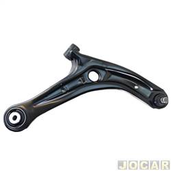 Bandeja da suspenso - Perfect - Ford Fiesta Hatch Titanium 1.6 16V PowerShift Flex 4P - New Fiesta de 2013 at 2018 - New Fiesta 2010 at 2018 - Ka/Ka+ 2014 at 2018 - com pivo e bucha - inferior - lado do passageiro - cada (unidade) - DBJ9872