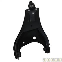 Bandeja da suspenso - Perfect - <b>Renault Duster Expression 4X2 1.6 16V SCe Flex 4P de 2016 at 2020</b> - Duster/Oroch 2011 at 2021 - com piv - dianteira - inferior - lado do motorista - cada (unidade) - BDJ9867