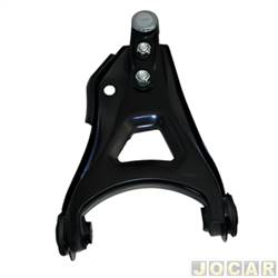 Bandeja da suspenso - Perfect - <b>Renault Clio Hatch Expression 1.0 16V Hi-Flex 2P de 2005 at 2007</b> - Clio 2006 at 2016 - com piv - dianteira - inferior - lado do passageiro - cada (unidade) - BDJ5228