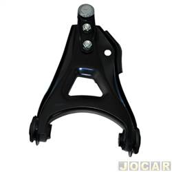 Bandeja da suspenso - Perfect - <b>Renault Clio Hatch Expression 1.0 16V Hi-Flex 2P de 2005 at 2007</b> - Clio 2006 at 2016 - com piv - dianteira - inferior - lado do motorista - cada (unidade) - BDJ5227