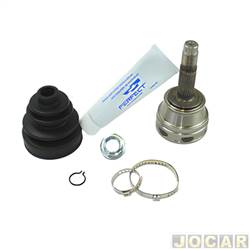 Junta homocintica - Perfect - <b>Fiat Palio Hatch EX 1.0 mpi 2P de 1998 at 2000</b> - Palio/Siena 1.0 1.3 8v 1996 at 2000 - Uno 1.0 1996 at 1999 - Fiorino 1.3 8/16v 2000 at 2007 - fixa - lado roda - manual - lado do passageiro/motorista - cada (unidade) - KJH0220