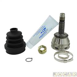 Junta homocintica - Perfect - <b>Fiat Palio Hatch ELX 1.6 mpi 4P de 1998 at 2000</b> - Palio/Siena/Strada 1996 at 2000 - fixa - lado roda - manual sem ABS - lado do passageiro/motorista - cada (unidade) - KJH01669