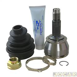 Junta homocintica - Perfect - <b>Fiat Palio Hatch EX Five 1.0 mpi 8V Fire 4P de 2002 at 2003</b> - Palio 2002 at 2010 - direito/esquerdo - lado roda - cada (unidade) - KJH0228