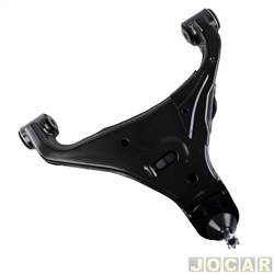 Bandeja da suspenso - Allen - <b>Ford Ranger Cabine Simples XLS 4X2 2.5 16V cmbio manual Flex de 2012 at 2016</b> - Ranger 2012 at 2019 - com piv - inferior - lado do passageiro - cada (unidade) - 73950