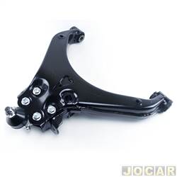 Bandeja da suspenso - Allen - <b>Chevrolet S10 Cabine Simples LS 4X2 2.4 8V Flexpower de 2012 at 2016</b> - S10 2012 at 2017 - com piv - inferior - lado do passageiro - cada (unidade) - 73471