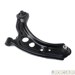 Bandeja da suspenso - Allen - <b>Toyota Yaris Hatch XLS 1.5 16V VVT-i CVT Flex 4P de 2022 em diante</b> - Etios 2012 em diante - Yaris 2018 em diante - com piv - lado do motorista - cada (unidade) - 73943