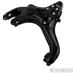 Bandeja da suspenso - Allen - <b>Mitsubishi Pajero Sport HPE 4X4-AT 3.5 V6 Flex 4P de 2009 at 2012</b> - L200 2001 em diante - com piv e bucha - inferior - lado do motorista - cada (unidade) - 74041