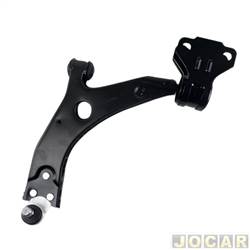 Bandeja da suspenso - Allen - <b>Ford Focus Fastback Titanium Plus 2.0 16V PowerShift Flex de 2015 at 2016</b> - Focus 2013 at 2016 - com piv e bucha - lado do motorista - cada (unidade) - 74031