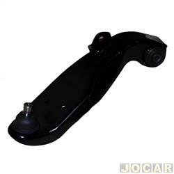 Bandeja da suspenso - AQBP - <b>Chery Face 1.3 16V flex 4P de 2011 at 2015</b> - Face 2010 at 2014 - lado do passageiro - cada (unidade) - 72465