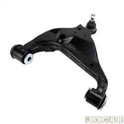 Bandeja da suspenso - Allen - <b>Toyota Hilux Cabine Dupla SRV 4X2 2.7 16V cmbio automtico Flex 4P de 2015 em diante</b> - Hilux 2016 at 2020 - com piv - inferior - lado do passageiro - cada (unidade) - 76462
