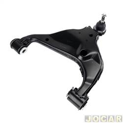 Bandeja da suspenso - Allen - <b>Toyota Hilux Cabine Dupla SRV 4X2 2.7 16V cmbio automtico Flex 4P de 2015 em diante</b> - Hilux 2016 at 2020 - com piv - inferior - lado do motorista - cada (unidade) - 76463