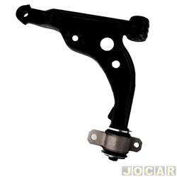 Bandeja da suspenso - Allen - <b>Fiat Ducato Van Combinato 2.8 JTD de 2005 at 2009</b> - Jumper/Boxer/Ducato 2002 em diante - sem piv aro 16 - inferior - lado do passageiro - cada (unidade) - 76461