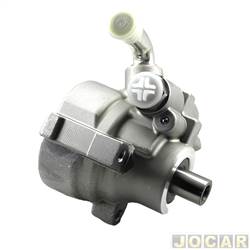 Bomba da direo hidrulica - Autotec - <b>Renault Clio Hatch Expression 1.0 16V Hi-Power Flex 4P de 2012 at 2016</b> - Logan/Sandero 1.0 16V 2007 at 2013 - para modelos com ar condicionado - cada (unidade) - 71765