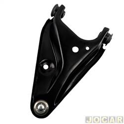 Bandeja da suspenso - Allen - <b>Renault Logan Expression 1.6 16V SCe Flex de 2017 at 2019</b> - Logan 2014 at 2019 - Sandero 2015 at 2019 - com piv - dianteiro - inferior - lado do motorista - cada (unidade) - 76300