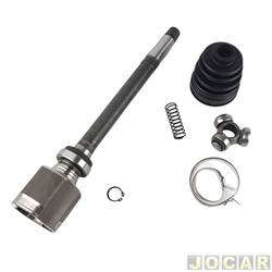 Junta homocintica - Autotec - <b>Peugeot 206 Hatch Presence 1.4 8V Flex 4P de 2005 at 2008</b> - C3/206 1.4 2003 em diante - lado cmbio (tulipa) - lado do passageiro - cada (unidade) - 73208