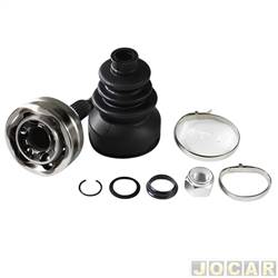 Junta homocintica - Autotec - <b>Renault Clio Hatch Expression 1.0 16V Hi-Power Flex 4P de 2012 at 2016</b> - Clio/Sandero 1.0/1.6 2007 at 2013 - lado roda - lado do passageiro/motorista - cada (unidade) - 73043