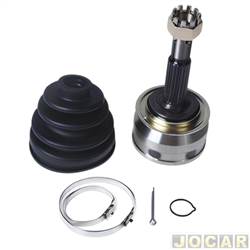 Junta homocintica - Autotec - <b>Chevrolet Corsa Hatch Wind 1.0 MPFI 2P de 1999 at 2002</b> - Corsa 1994 em diante - lado roda - SISTEMA DELPHI SEM ABS - lado do passageiro/motorista - cada (unidade) - 17030