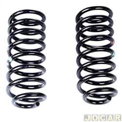 Mola de suspenso - Allen - <b>Fiat Palio Hatch Attractive 1.0 8V Flex 4P de 2011 at 2017</b> - Palio 2012 at 2017 - exceto Sporting - traseiro - par - 70303