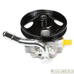 Bomba da direo hidrulica - Autotec - <b>Chevrolet Onix Hatch Effect 1.4 8V SPE/4 cmbio manual Flex 4P de 2014 at 2016</b> - Onix/Prisma 1.0/1.4 8V 2012 at 2016 - cada (unidade) - 74996