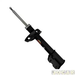 Amortecedor dianteiro - KYB - <b>Chevrolet Agile LT 1.4 8V Econo.flex de 2009 at 2013</b> - Agile 2009 at 2014 - K'lassic (Gs) - lado do passageiro - cada (unidade) - 9337518
