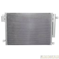 Condensador ar condicionado - Valeo - <b>Fiat Palio Hatch Attractive 1.4 8V Flex 4P de 2011 at 2017</b> - Palio/Grand Siena 2012 at 2021 - (Sistema Valeo) - cada (unidade) - 700858R