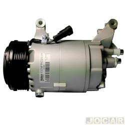 Compressor de ar condicionado - Valeo - <b>Fiat Linea Essence 1.8 16V Dualogic Plus Flex 4P de 2012 at 2016</b> - Bravo 2011 at 2015 - Palio 2012 at 2017 - cada (unidade) - 812605