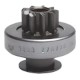 Impulsor do motor de partida - Valeo - Ford Fiesta Hatch Class 1.0 mpi 2P de 1999 at 2000 - Fiesta 1999 at 2014 - Motor Rocan - cada (unidade) - 494833
