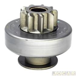 Impulsor do motor de partida - Valeo - <b>Fiat Idea Attractive 1.4 8V Flex de 2010 at 2016</b> - Aircross 2010 em diante - cada (unidade) - 501493