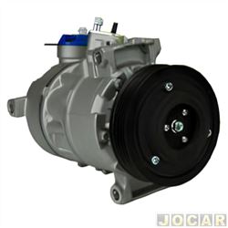 Compressor de ar condicionado - Valeo - <b>Audi A4 Sedan Launch Edition Plus 2.0 TFSI S-Tronic 4P de 2015 at 2016</b> - Golf 1.4/2.0 2014 at 2016 - Jetta 2012 at 2016 - cada (unidade) - 812637