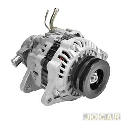 Alternador - Hella - L200 2.5 1999 at 2012 - Pajero Sport 2.5 1998 at 2009 - 12V - 105A - com polia - 2 canais - cada (unidade) - HAL1121