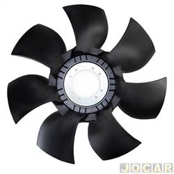 Ventoinha do radiador - Frontier - <b>Iveco Daily Chassi 55C17 de 2012 at 2017</b> - Iveco Daily 2012 em diante - 7 ps - cada (unidade) - 72890