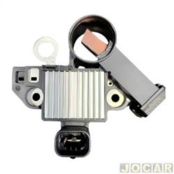 Regulador de voltagem - Valeo - <b>Chevrolet S10 Cabine Simples LS 4X2 2.4 8V Flexpower de 2012 at 2016</b> - Cruze/Sonic 2012 em diante - consultar referncias do alternador - cada (unidade) - 501515