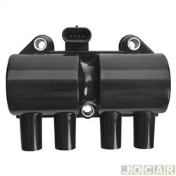 Bobina de ignio - Hella - <b>Chevrolet Corsa Hatch Wind 1.0 MPFI 2P de 1999 at 2002</b> - Corsa 1999 at 2002 - cada (unidade) - HBI0013