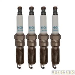 Vela de ignio - NGK - Onix 1.0 2019 em diante - Iridium - jogo - ILZNAR8C9D