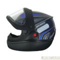 Capacete para motociclista - FW3 - Automatic preto brilhante - azul - N58 - cada (unidade) - 3800258