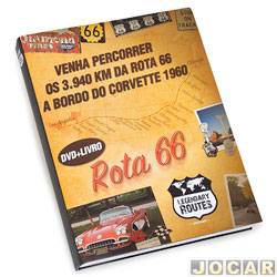 Livro - AutoMais - Legendary Routes 66 - com DVD - os 3.940km da Rota 66 - cada (unidade) - 93030