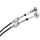 Cabo de comando do cmbio - IKS - Volkswagen Fox 1.6 8V Plus Total Flex 2P de 2003 at 2010 - Fox/Spacefox 2004 at 2010 - para seleo - com 1.155mm - cada (unidade) - 1910