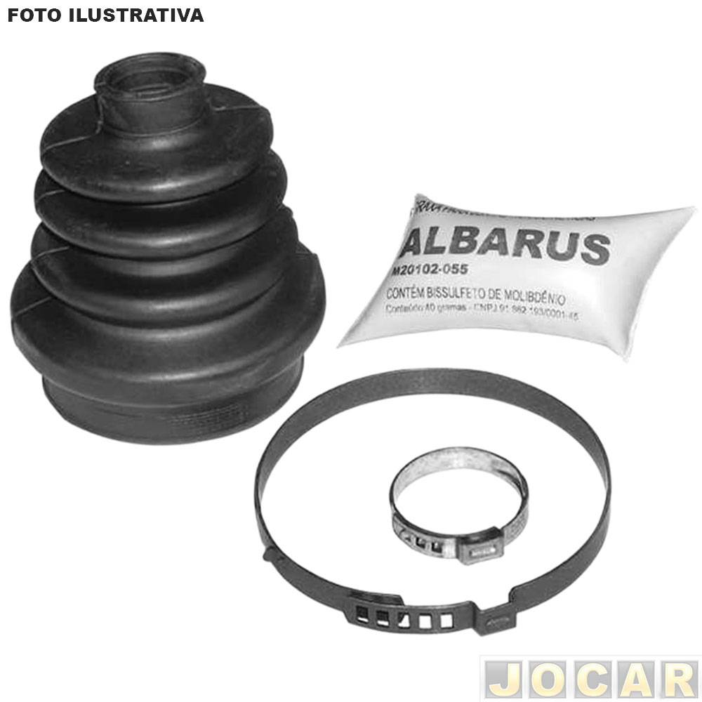 Kit reparo junta homocinética - Spicer - Monza 1982 até 1993
