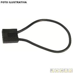 Porta fusvel - alternativo - com fio 1,5MM - universal - cada (unidade)